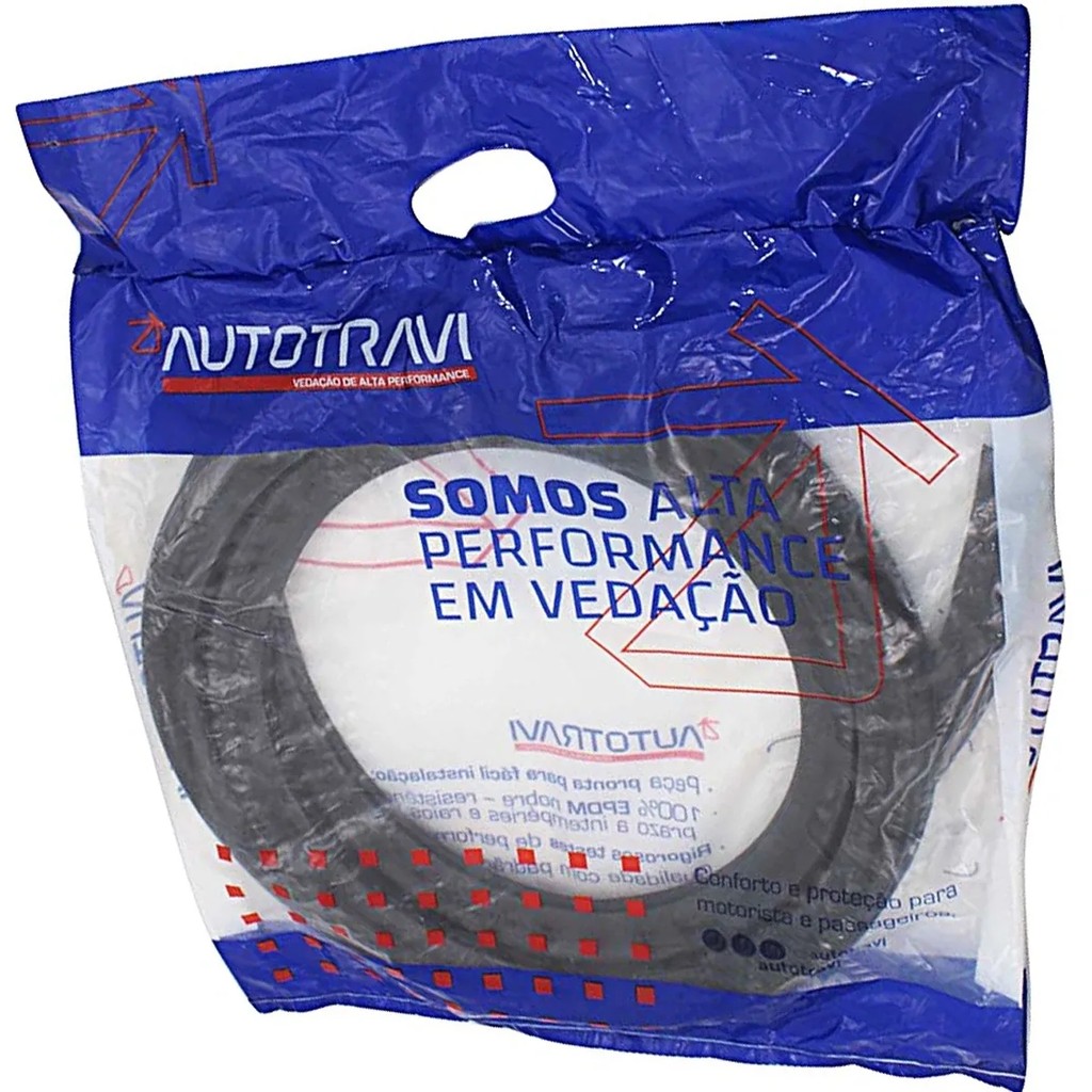 Guarnição Borracha Tampa Porta Mala E Capô VW Brasília Variant I II - Marca Autotravi