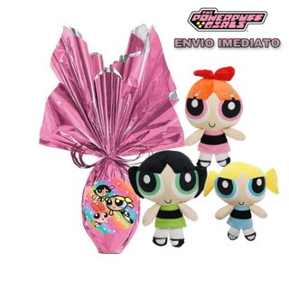 Kit Ovo De Páscoa Meninas Super Poderosas com Pelúcia 250g Ovo com Brinquedo em Oferta na Shopee