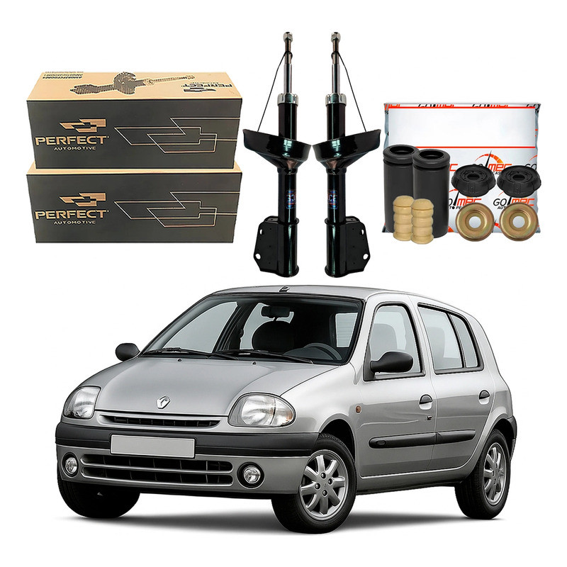 Kit Amortecedor Dianteiro Clio 1.0 1999 A 2002