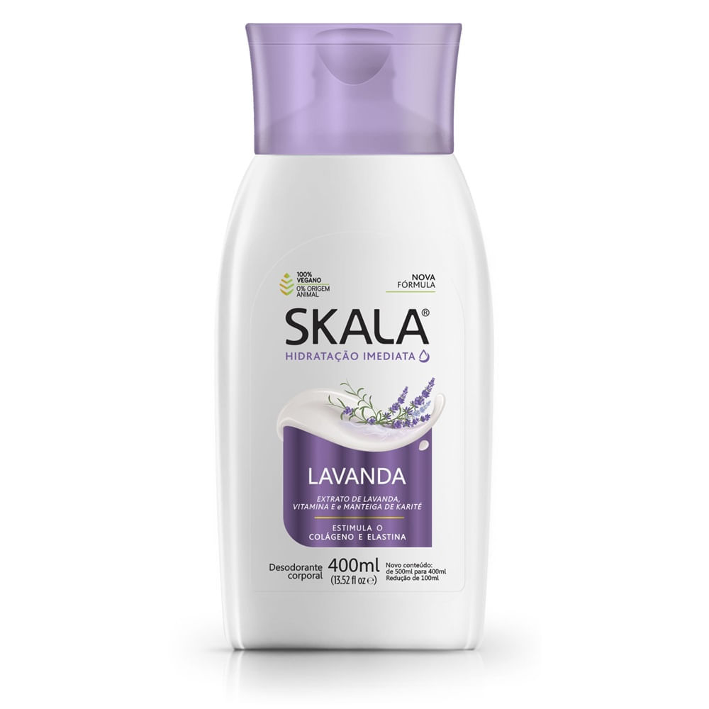 Loção Deo Hidratante Skala Lavanda 400ml em Oferta na Shopee