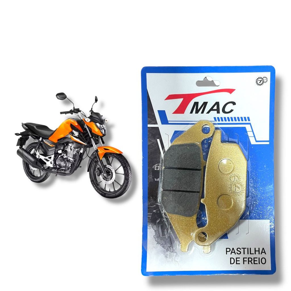 PASTILHA DE FREIO TRAS. TITAN 160 2025... - ( ABS ) - TMAC