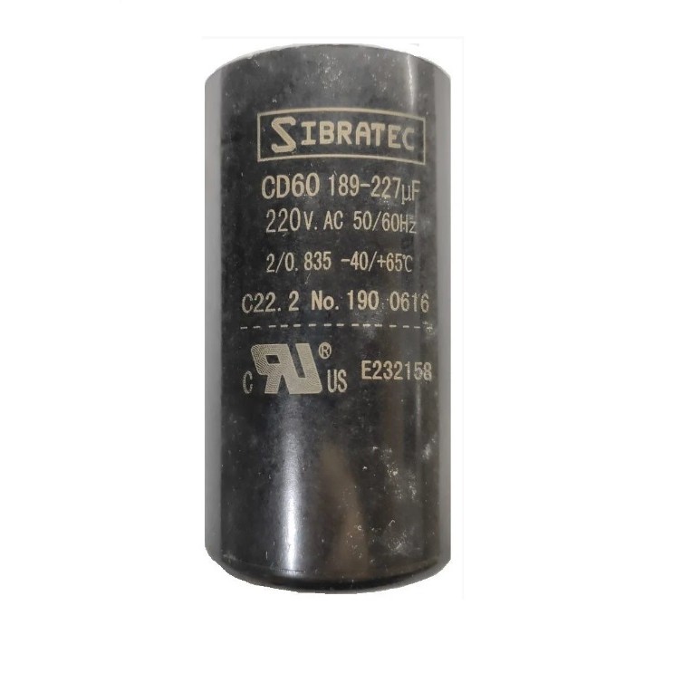 CAPACITOR ELETROLITICO DE PARTIDA 270-324 220V