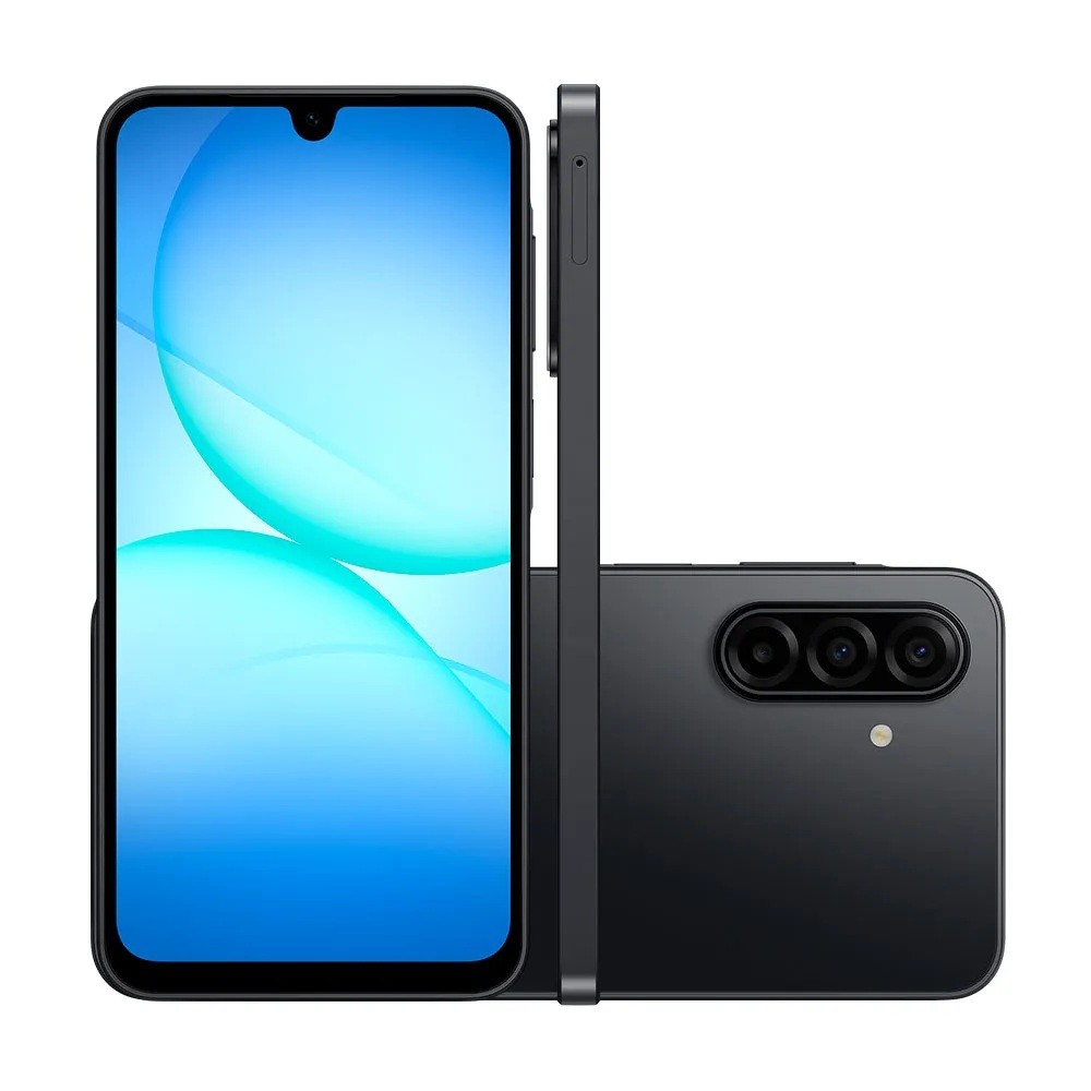 Smartphone Samsung Galaxy A17 5G, 128GB 4GB RAM, Preto, NFC, Bateria Longa Duração, SM-A176B em Oferta na Shopee