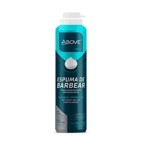 Espuma De Barbear Above Aloe vera 150ml em Oferta na Shopee
