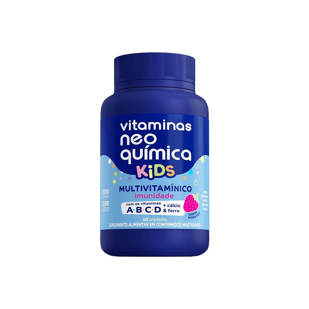 Vitamina Neo Química Multivitamínico Kids 60 Comprimidos em Oferta na Shopee