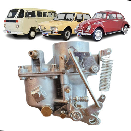 Imagem Carburador Fusca Kombi Brasilia 1500 1600 Gasolina