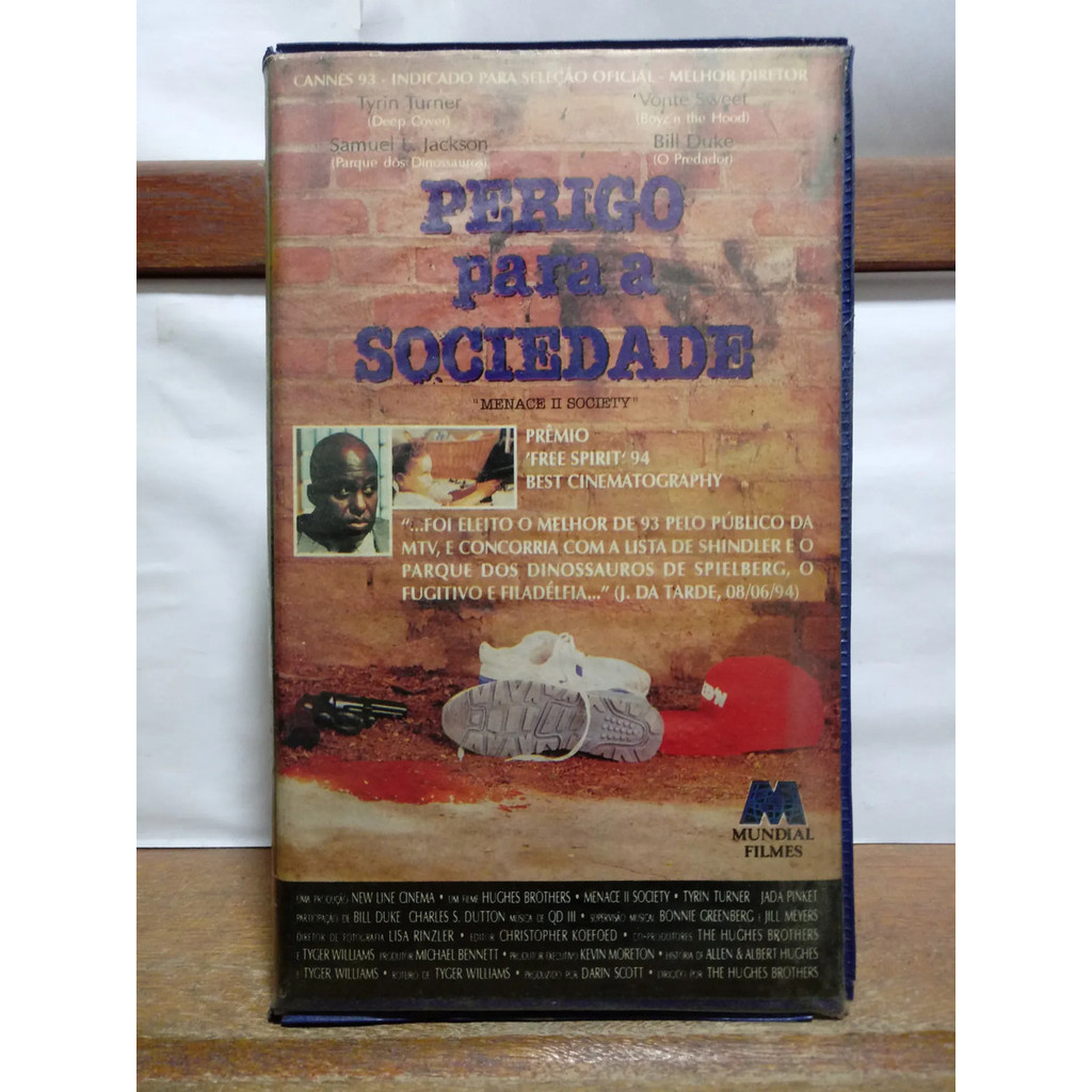 Vhs Perigo Para Sociedade - Samuel L Jackson