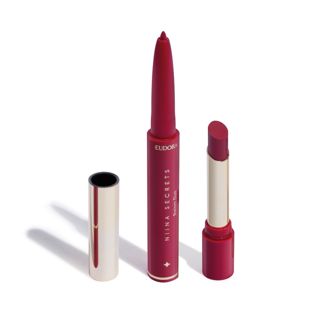 Niina Secrets Perfect Match Batom Duo Rosa 1,65g