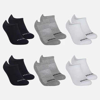 Meias Soquete Kit 6 Pares de Algodão Elastano Calcanhar Verdadeiro Confortáveis Hoahi