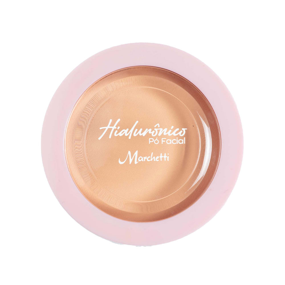 Pó Compacto Facial Marchetti Hialurônico Cor 04 Bege Médio 52g em Oferta na Shopee