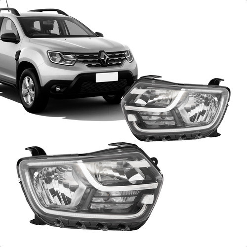 Par Farol Duster 2021 2022 2023 2024 Manual C/led C/reator A