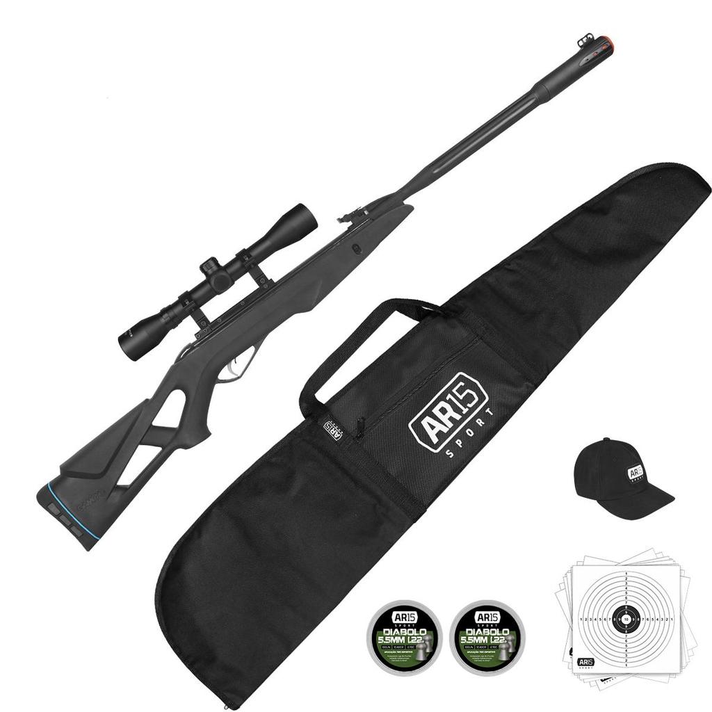 Carabina Pressão Gamo 5.5 Whisper+luneta4x32 +Boné AR15Sport em Oferta na Shopee