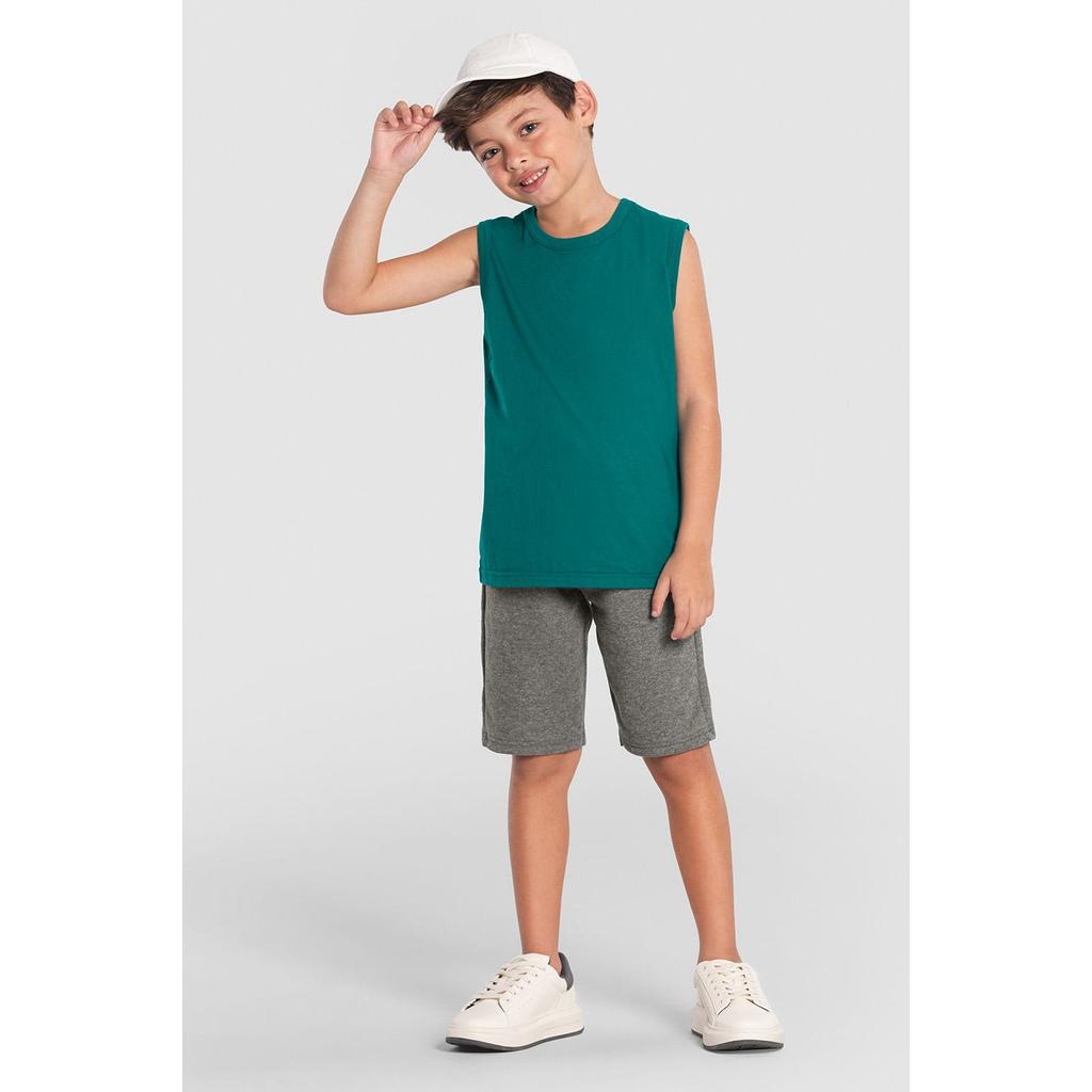 Regata infantil menino em meia malha Brandili em Oferta na Shopee