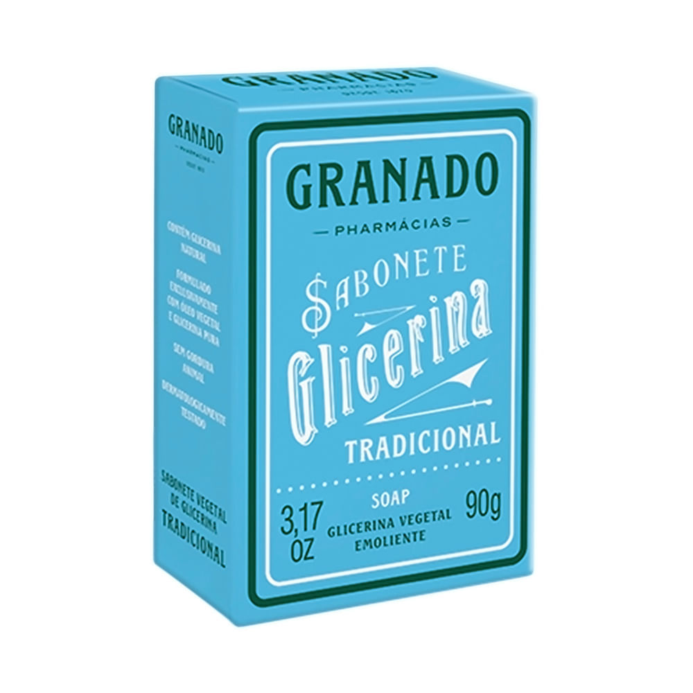 Sabonete Granado Glicerina Tradicional 90g em Oferta na Shopee