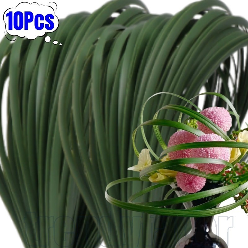 10-2 Unidades De Linha De Simulação Verde Grama-De Videira-Material Floral DIY-Arranjo De Flores Rattan-Plantas Artifici