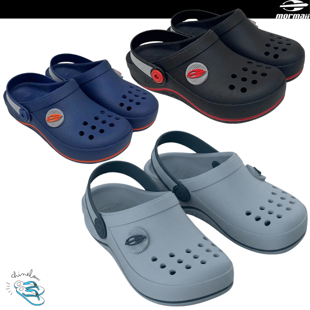 Sandalia Babuche Mormaii Infantil Masculino Confortavel Novidade