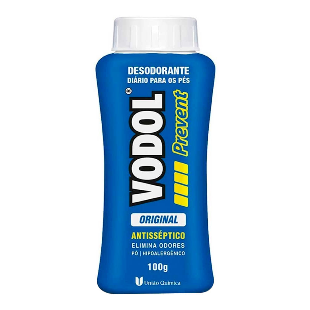 Vodol Prevent Original Antisséptico Pó 100g em Oferta na Shopee