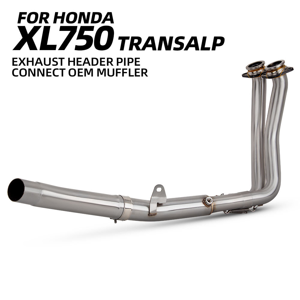 Para XL750 Transalp 750 CB750 Hornet Motocicleta Modificar Coletor Interface Opcional