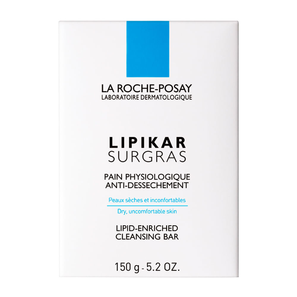 Lipikar Surgras La Roche Posay Sabonete Fisiológico em Barra 150g em Oferta na Shopee
