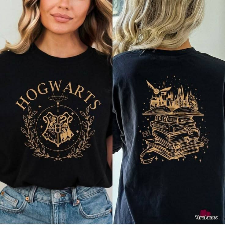 Camiseta Harry Potter Unissex 100% Algodão Fio 30.1 Bruxos Magia Premium Harry Potter Aesthetic Hogwarts Viral TikTok ⚡✨