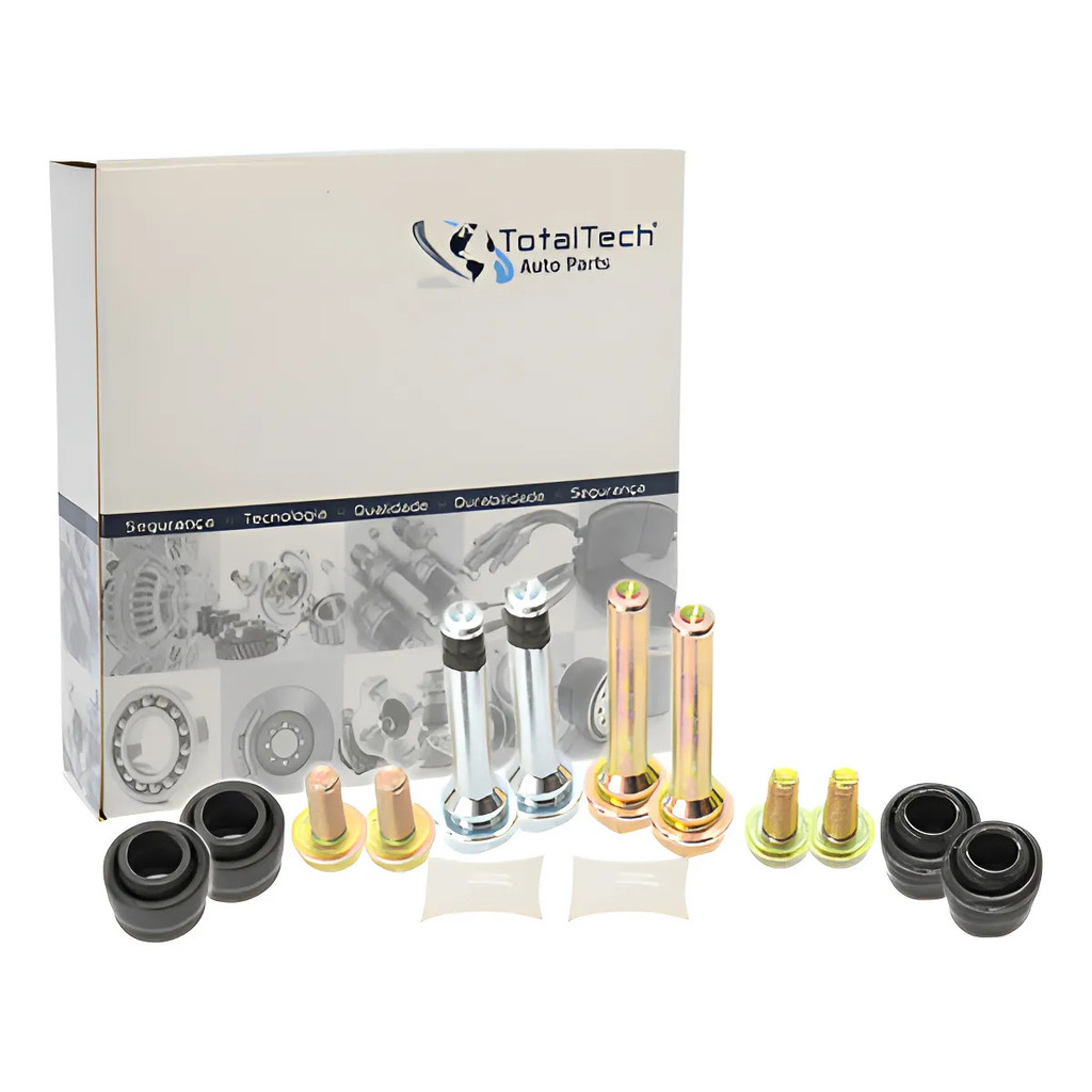 2 Kits Reparo Pino Guia Pinca Freio Dian Pajero Io Tr4  Aco