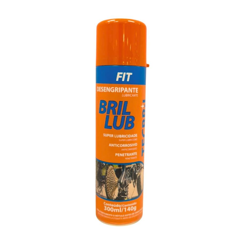 DESENGRIPANTE ANTIFERRUGEM BRIL LUB LUBRIFICANTE MULTIUSO SPRAY AUTOMOTIVO E INDUSTRIAL