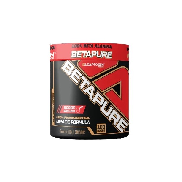 Betapure Adaptogen 200g Beta Alanina Pura Suplemento Aminoacido