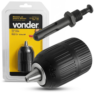 Kit Mandril de Aperto Rápido + Adaptador Sds Plus de 1/2 13mm Para Furadeira em Oferta na Shopee