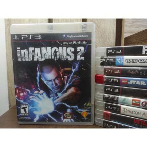 Jogo Infamous 2 Original Para Ps3 - Midia Física