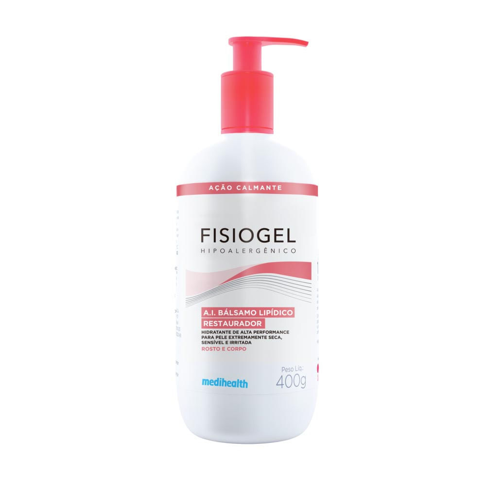 Fisiogel AI Bálsamo Lipídico Restaurador com 400g em Oferta na Shopee