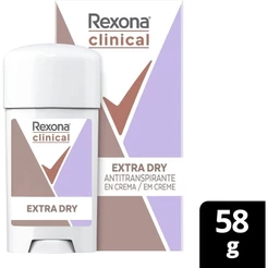 Desodorante Creme Rexona Clinical Extra Dry 58g