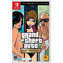 GTA The Trilogy The Definitive Edition Switch Midia Fisica