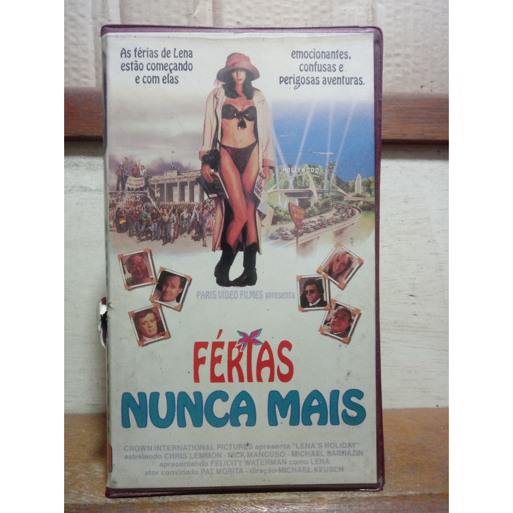 Vhs Férias Nunca Mais - Nick Mancuso