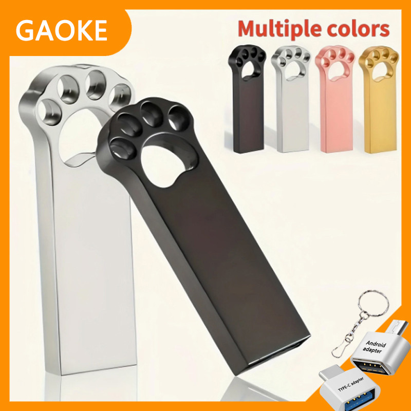 Driver de memória Flash de Metal criativo 128GB/512GB/1TB/2TB USB3.0 Memória de alta velocidade Varanda em Oferta na Shopee