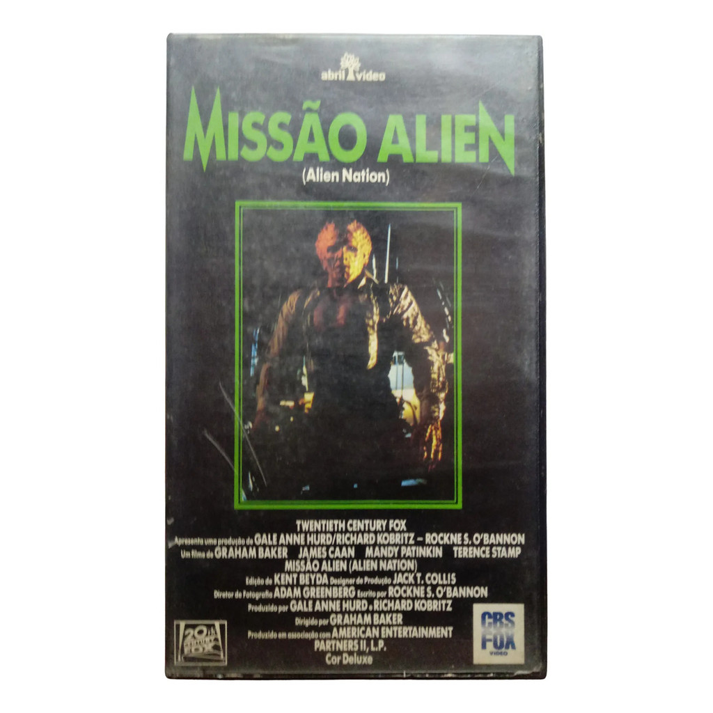 Vhs Missão Alien - James Caan