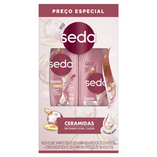 Shampoo 300ml e Condicionador 190ml Seda Ceramidas em Oferta na Shopee
