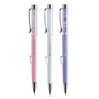 Lapiseira 0.7mm Crystal - Cores Sortidas - Tris em Oferta na Shopee
