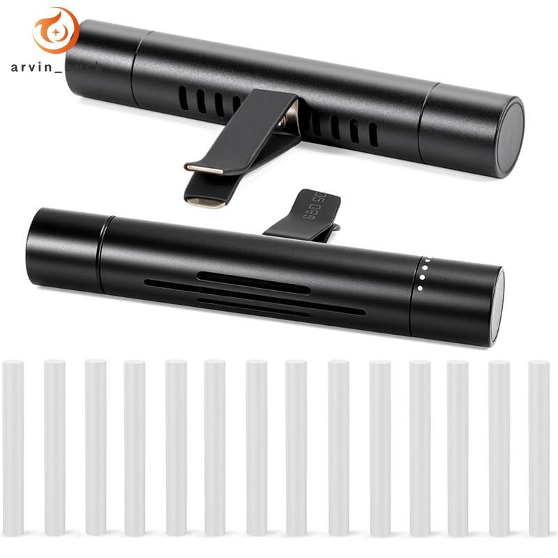 Ambientador Para Automotivo , Difusores De Óleo Essencial De Carro De 2 Pacotes Com 15 Bastões De Recarga , Difusor De A