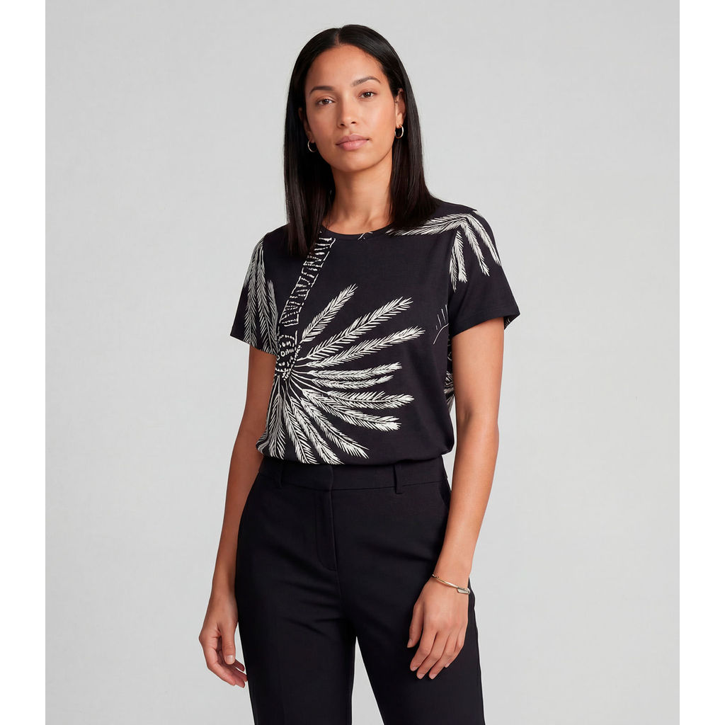 Blusa Feminina Infinita Cor Preto em Oferta na Shopee