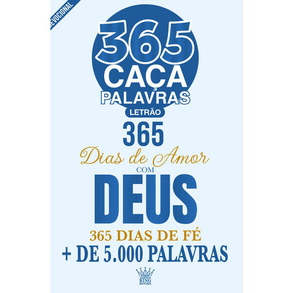 Almanaque Passatempos Sabe-Tudo 365 Caça-Palavras - 365 Dias de Amor com Deus em Oferta na Shopee