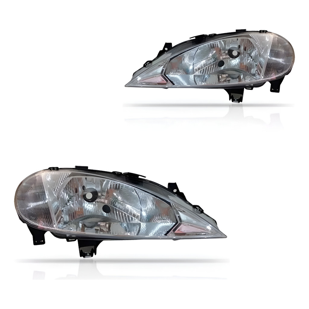 Farol Renault Megane Simples 2000 2001 2002 2003 04 Depo Dir Direito