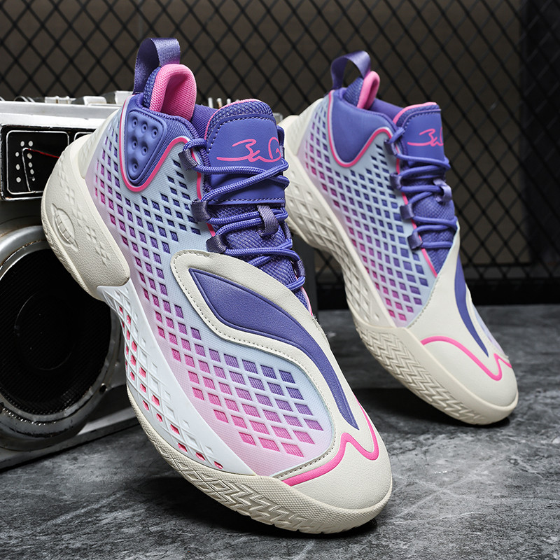 Anti-Wu 5a Geração Leve Amortecimento Tênis de Basquete Masculino Versão Luminosa Competição Profissional Antiderrapante