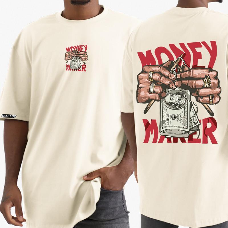 Camiseta Estampada Streetwear Oversized Casual - 3438