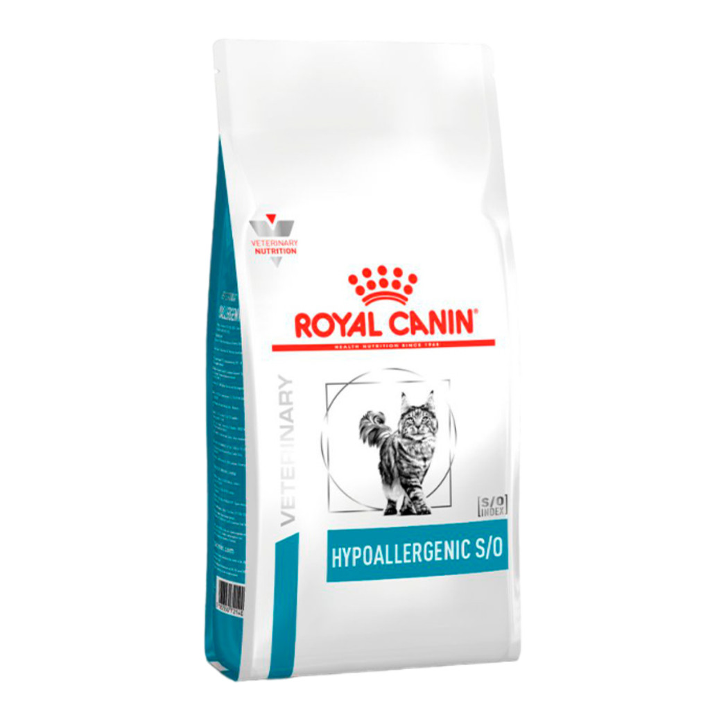 Ração Royal Canin Dieta Veterinária Hipoalergênica para Gatos Adultos 400gr
