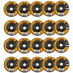 Kit 20 Discos De Lixa Flap 4.1/2 Grão 80 Esmerilhadeira