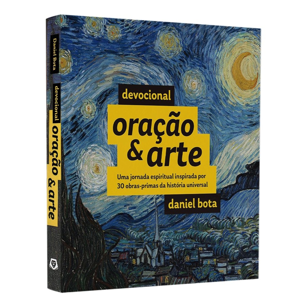 Devocional Oração e Arte | Daniel Bota em Oferta na Shopee