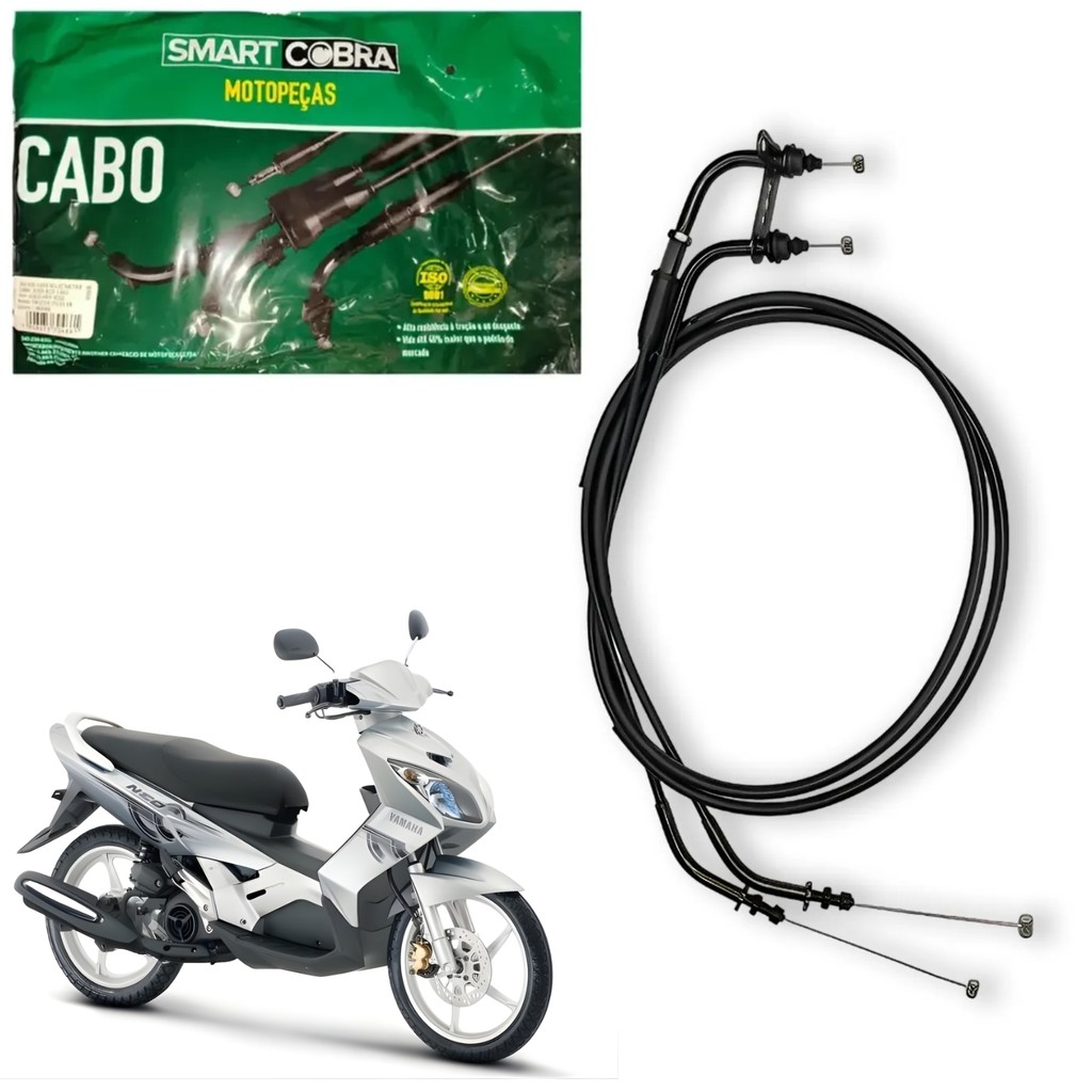 CABO DO ACELERADOR A + B SMARTFOX YAMAHA NEO 115 NEO115 2010 2011 2012