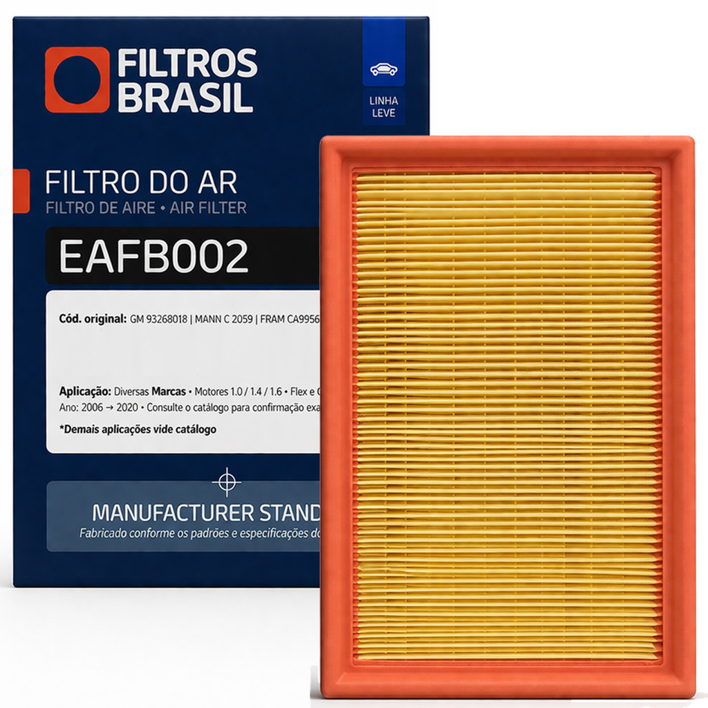 Filtro De Ar Do Motor Para Chevrolet Gm Corsa Antigo Agile Classic Montana G2 Frente Agile em Oferta na Shopee