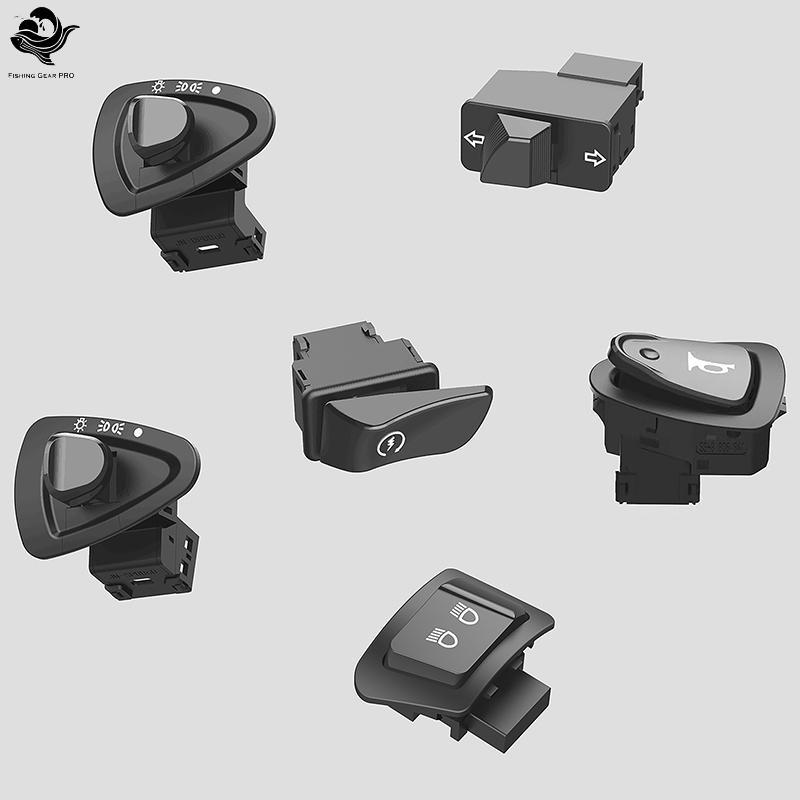 PFG Interruptor De Partida Da Motocicleta Chifre Luz Sinal Volta Alto Baixo Feixe Botão Conectores Para Scooter Ciclomot