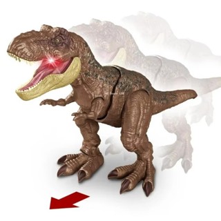 Dino Tiranossauro T - Rex Brinquedo Eletrônico Dinossauro que Anda com Som Rugido Luz em Oferta na Shopee
